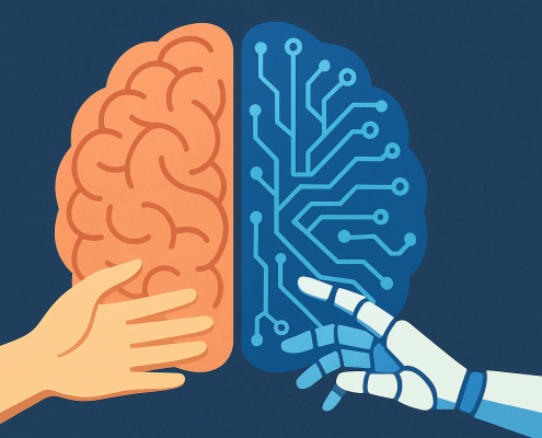 cervello umano e intelligenza artificiale si incontrano